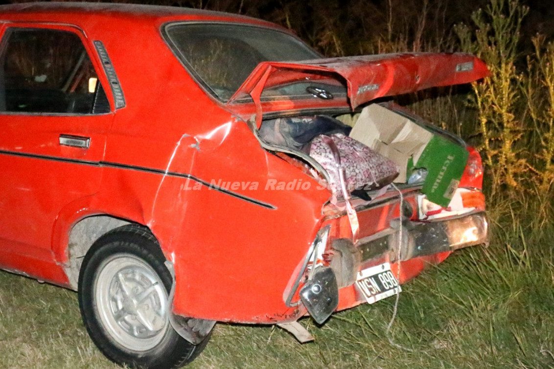 Una Camioneta Y Un Auto Chocaron En Ruta 67