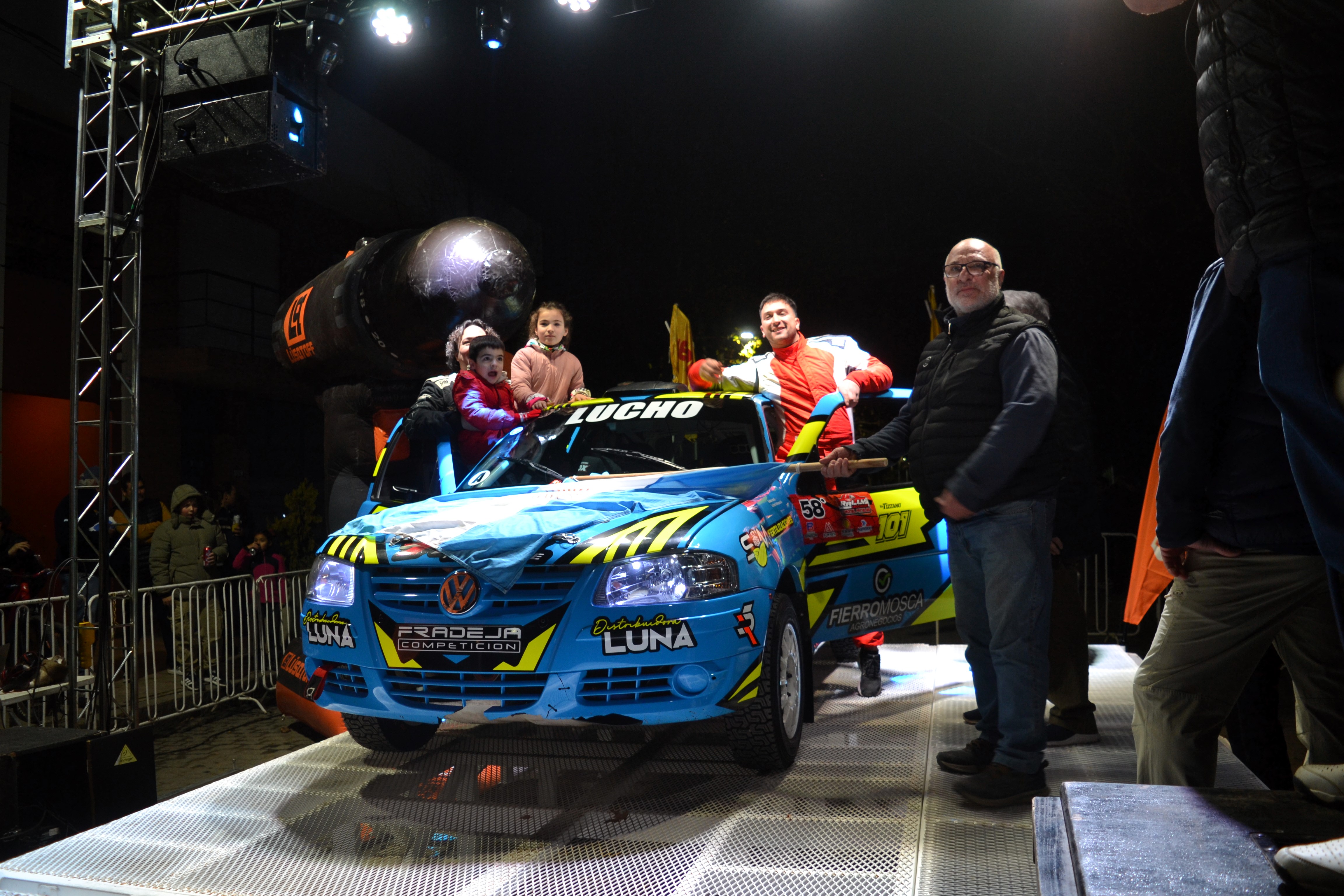 Con la largada simbólica, comenzó la 58ª edición del Rally Ciudad de Coronel Pringles