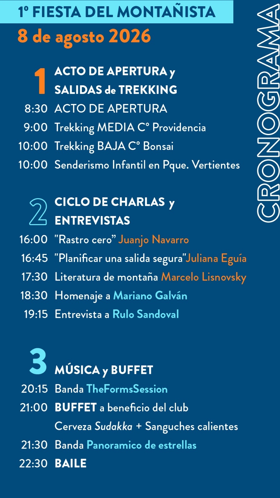 Villa Ventana celebrará la 1° Fiesta del Montañista