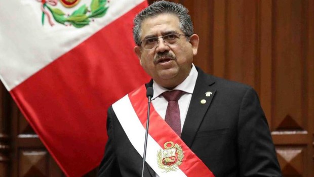  PERÚ: Manuel Merino renunció a la presidencia 