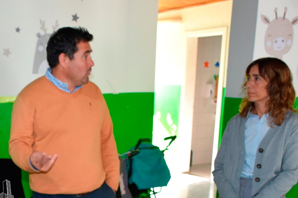 Rosana Amondarain visitó la UDI “Nidito de Amor” y destacó su trabajo con la primera infancia