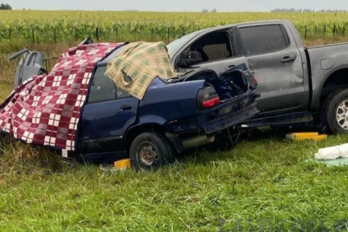  Tres Arroyos: un fallecido y tres heridos por un choque