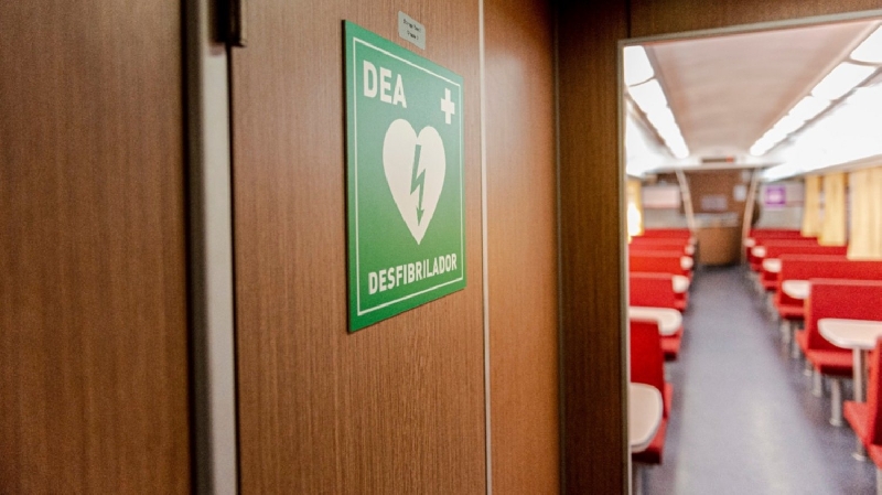 BAHÍA BLANCA: Desfibriladores a bordo de los trenes de pasajeros