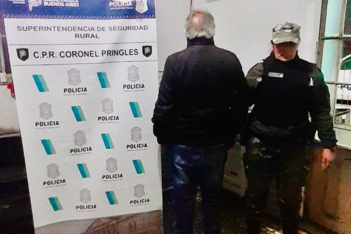 Intento de robo frustrado en un campo de Frapal 