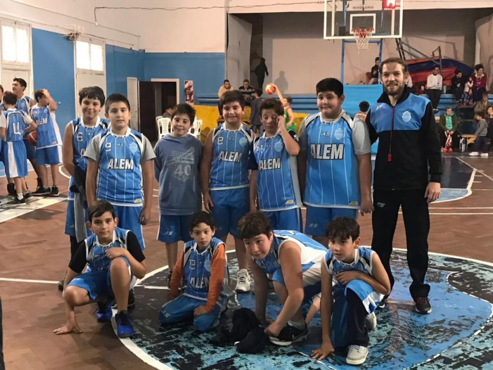 Hubo Básquet Menor, pero en la zona