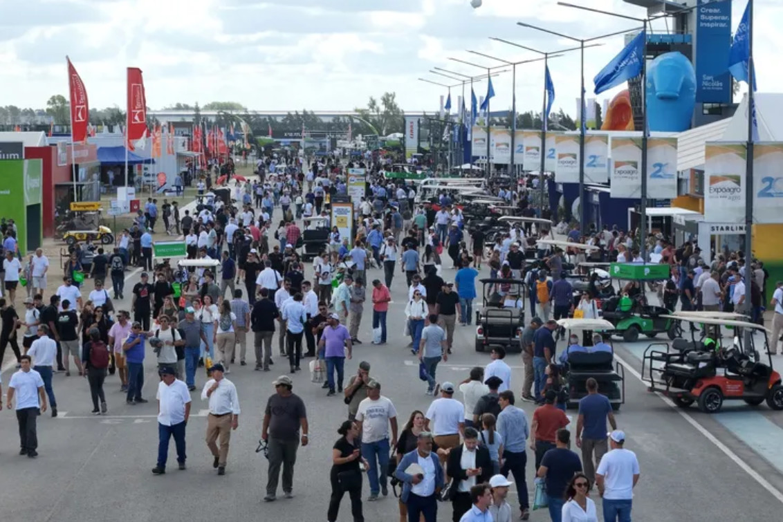 San Nicolás: Expoagro marcó récords de visitantes, remates y solicitudes de créditos