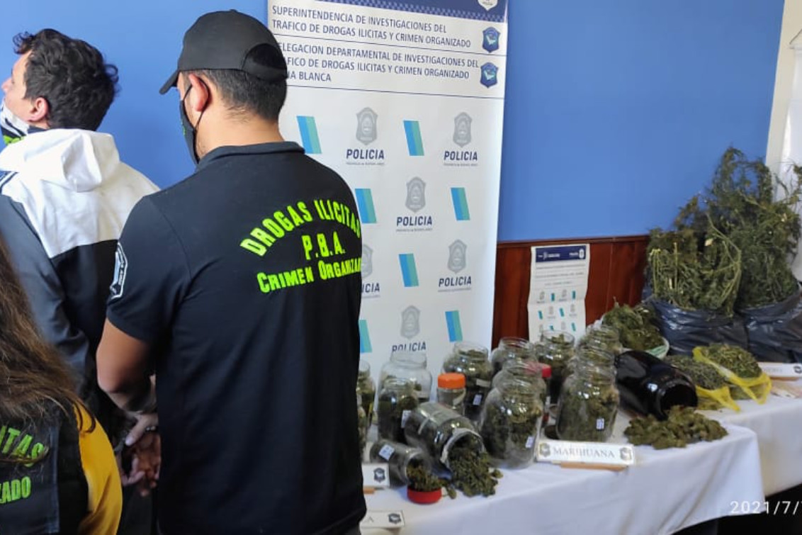 Un suarense detenido con 4 kg de marihuana