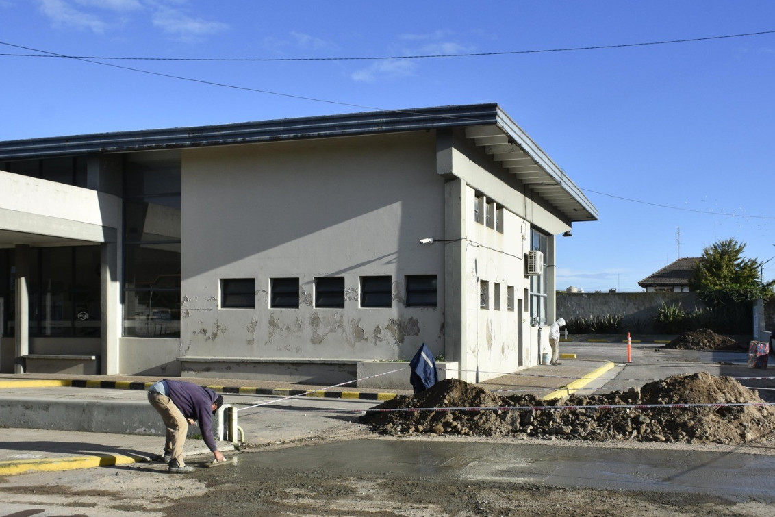  La Terminal de Ómnibus Malvinas Argentinas avanza con mejoras en su infraestructura