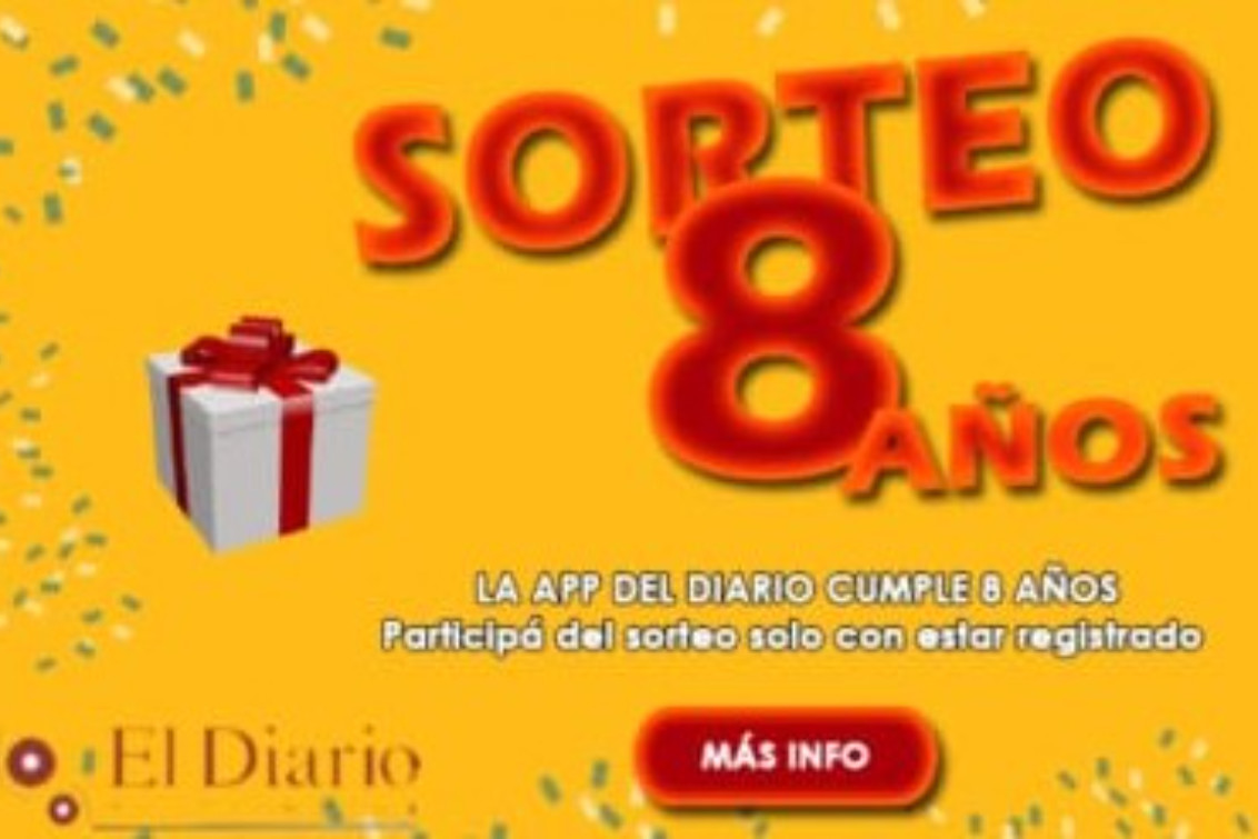  La “App de El Diario de Pringles” sorteará importantes premios por su 8° Aniversario