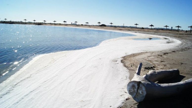 La Sal volvió a brotar en Lago Epecuén – Carhué