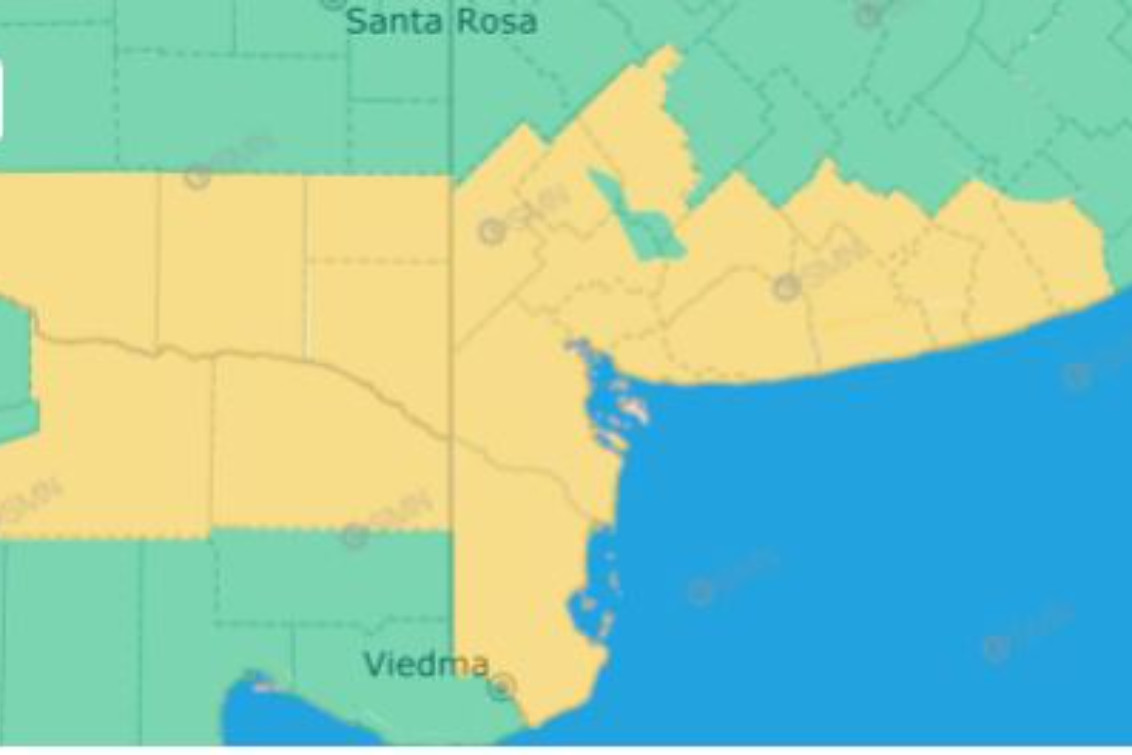 Emiten un alerta amarillo por más tormentas para esta noche en la zona