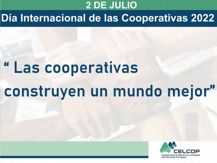 2 de julio, Día Internacional de las Cooperativas