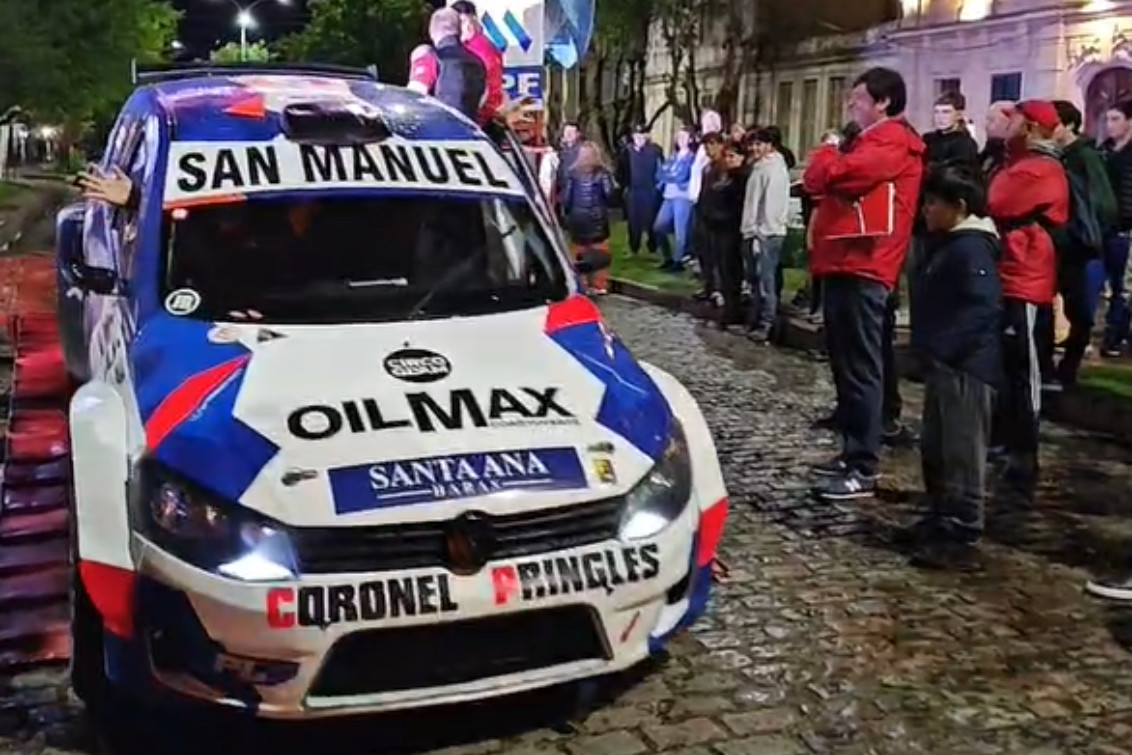   Los pilotos pringlenses aceleran en el Rally de Coronel Suárez