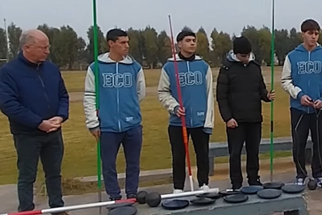  Indio Rico recibió nuevos elementos para el entrenamiento de atletismo