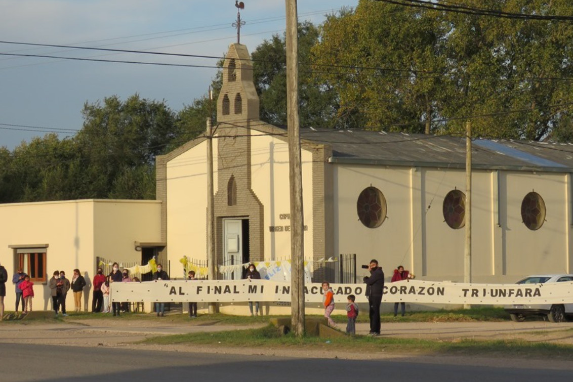 Feria de ropa en Capilla de Fátima