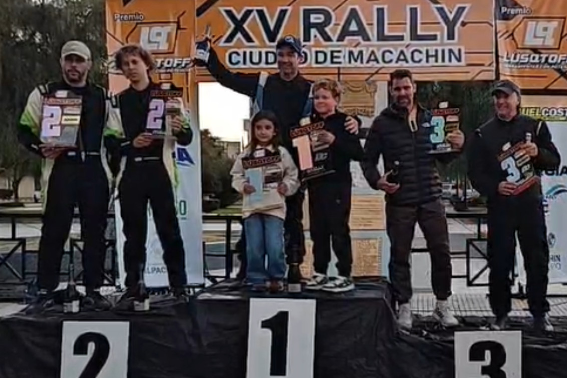 Coronel Pringles se lució en el Rally de Macachín