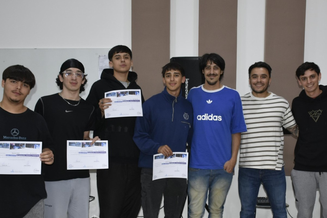 Cierre del Taller Intensivo de Grabación, Mezcla y Mastering