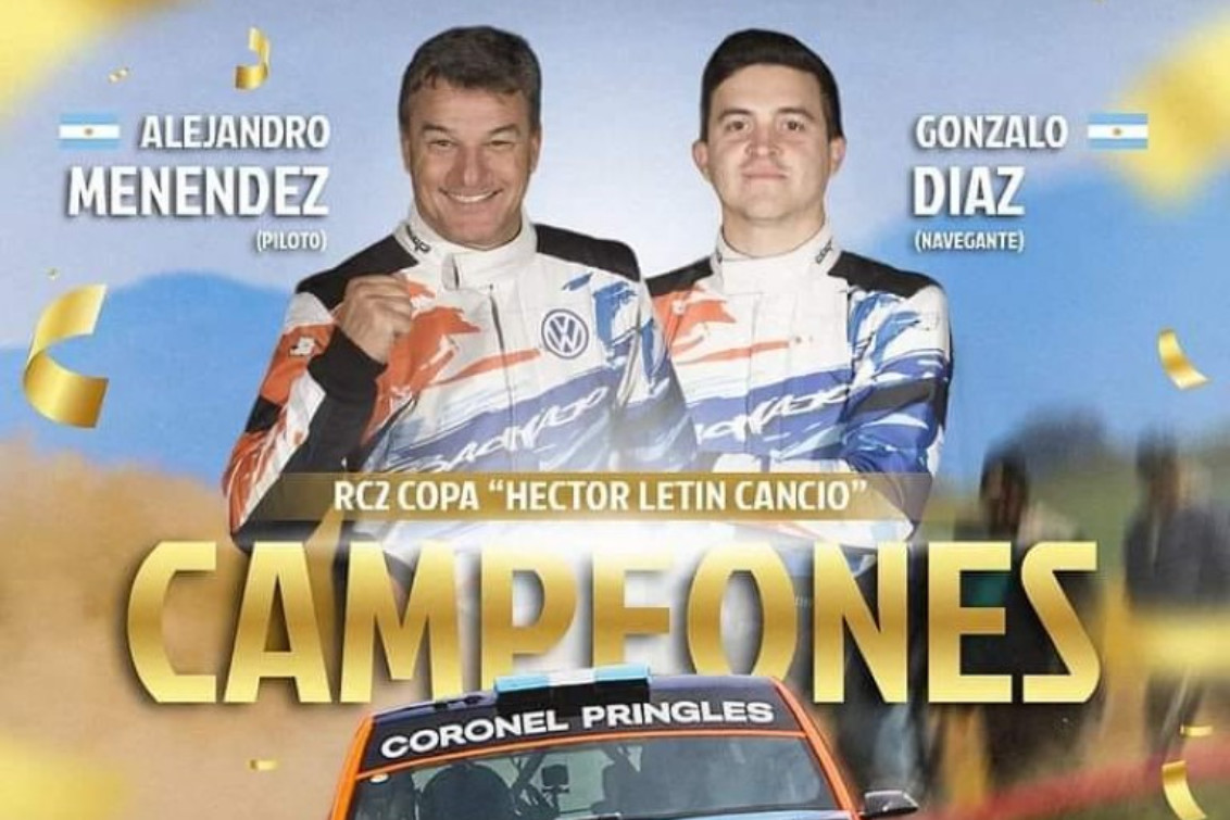   Alejandro Menéndez se quedó con la Copa RC2