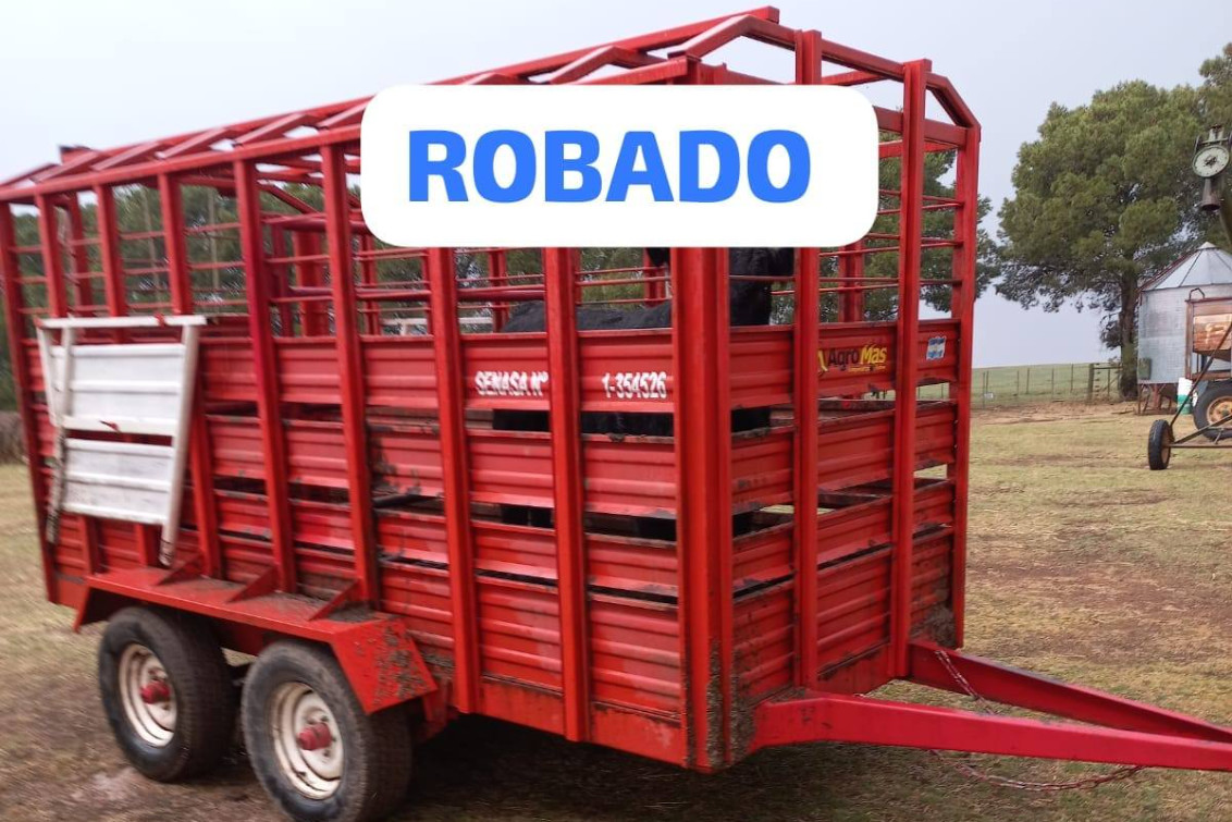 “Fue un acto de impunidad y audacia”: Roban un carro de hacienda de un campo rural y buscan testigos