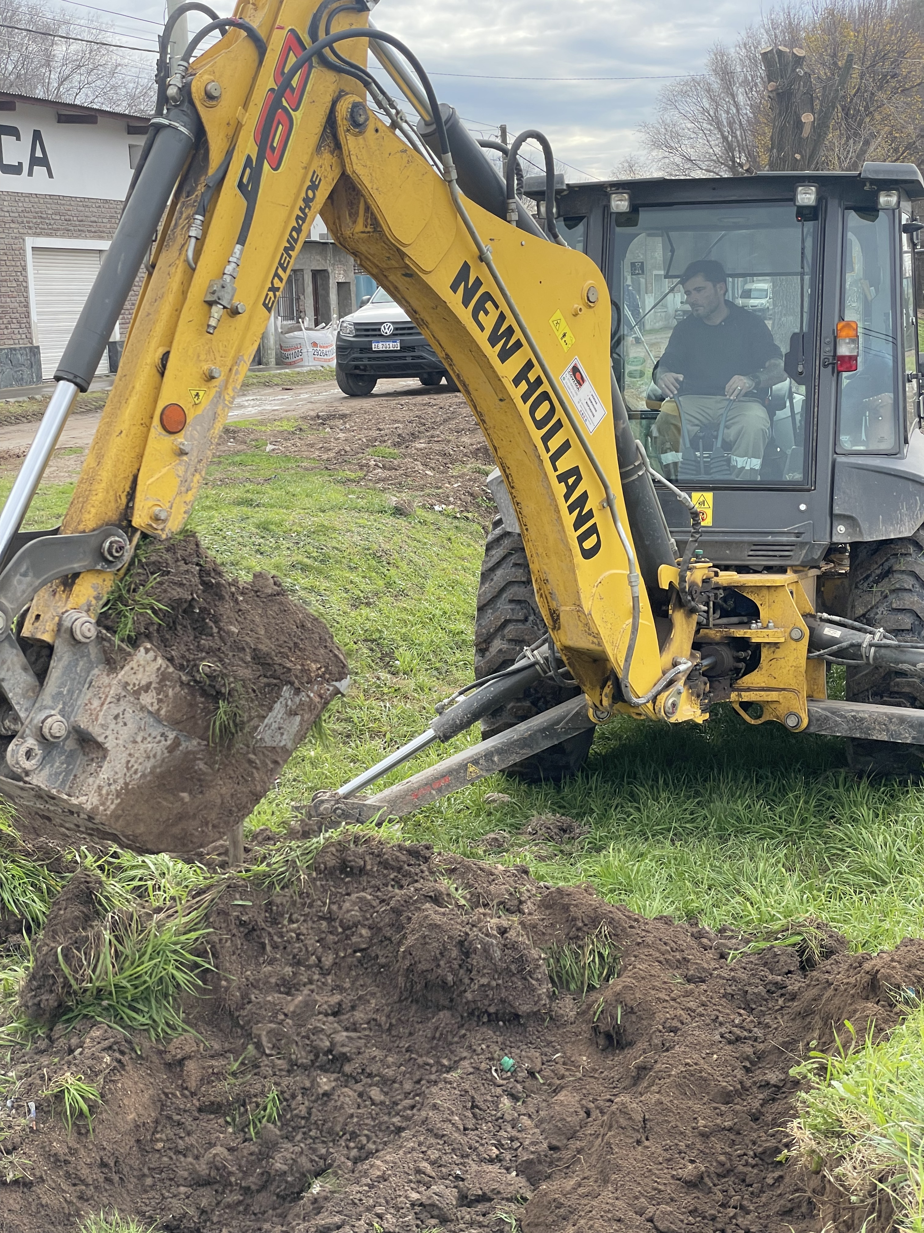 Comenzó una obra pluvial clave en Barrio Roca para reducir el riesgo de anegamientos