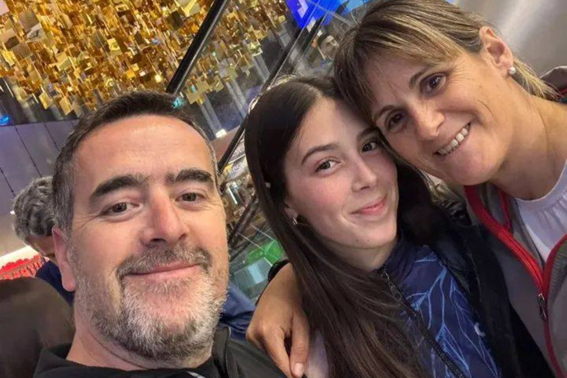  Orgullo pringlense: Mía Gorriti ya está en China para competir en el Mundial de Patín