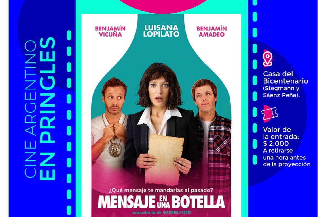 Cine INCAA en la Casa del Bicentenario: “Mensaje en una botella”