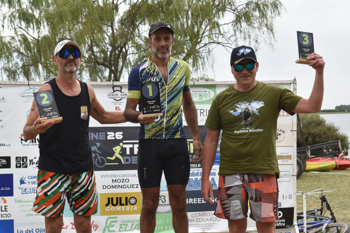   Marcos Almirón tuvo una destacada actuación en el Triatlón de Laprida