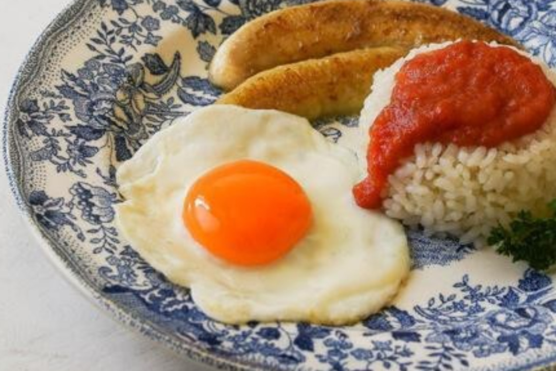 Arroz a la cubana