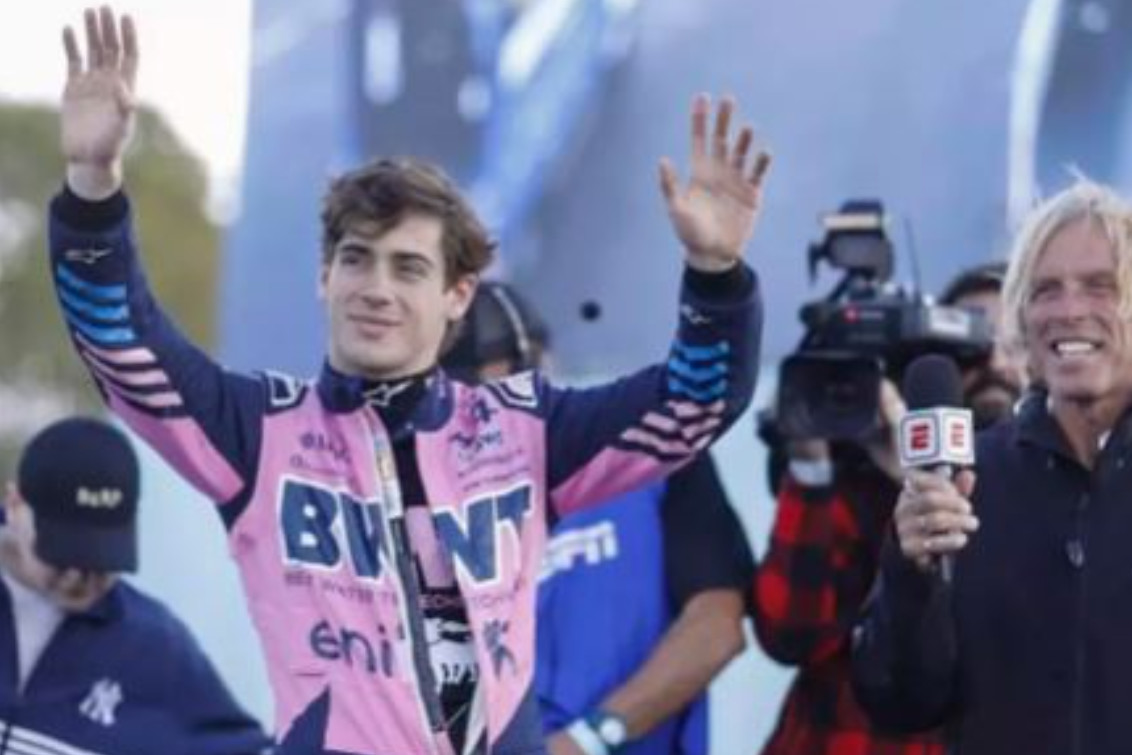 Franco Colapinto convocó a una multitud en Buenos Aires y protagonizó un gran show