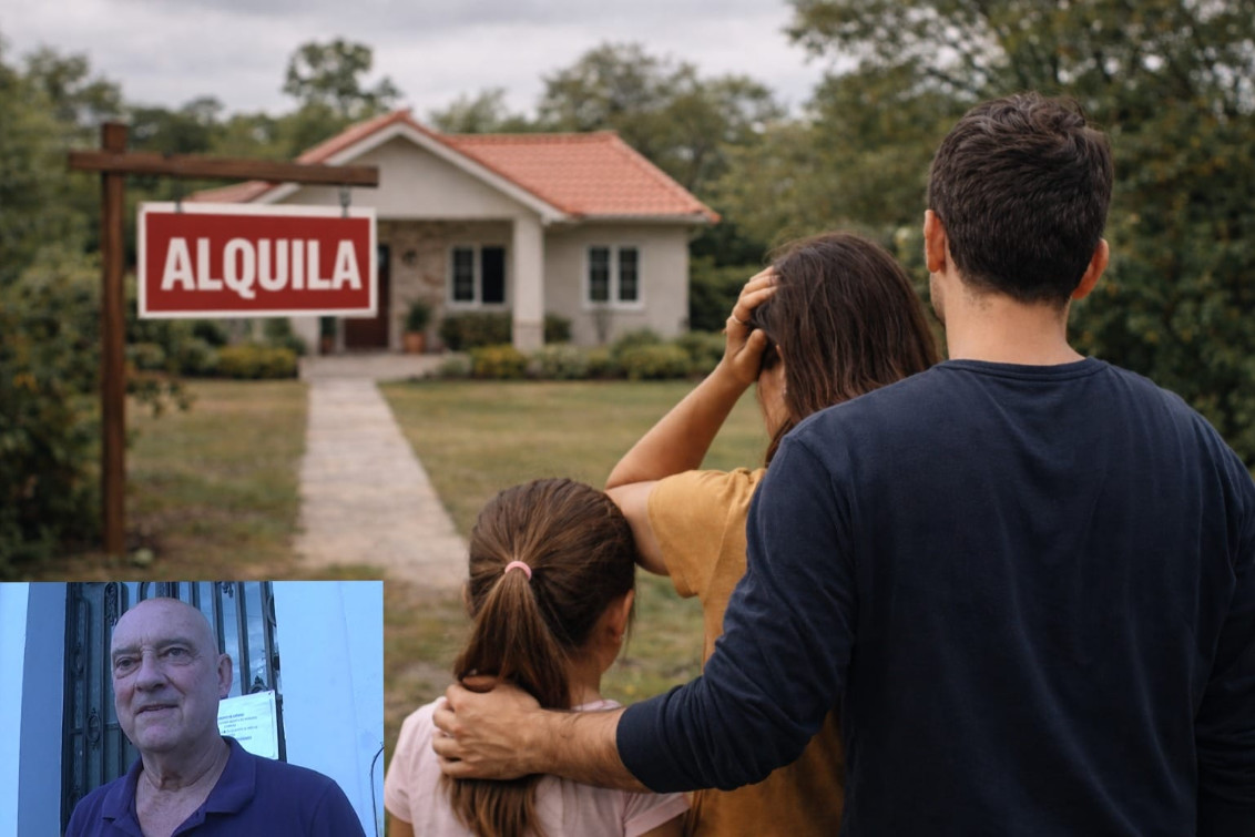   “No hay casi nada, donde se libera una casa, hay 10 personas esperando para alquilarla”