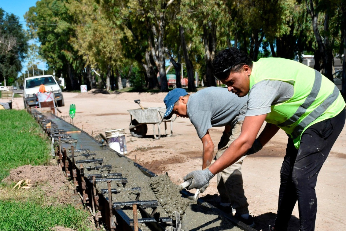   Se pavimentarán las colectoras de Avenida Frondizi
