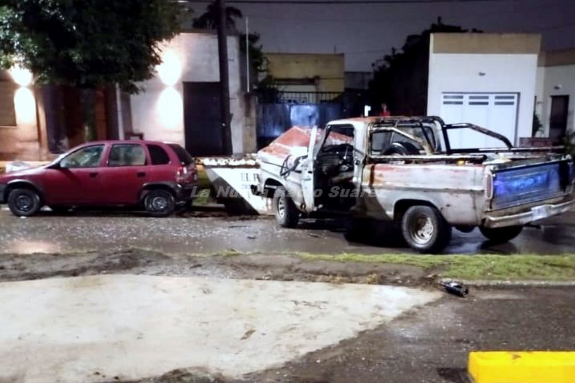 CORONEL SUÁREZ: Un hombre perdió la vida al chocar un conteiner con su camioneta