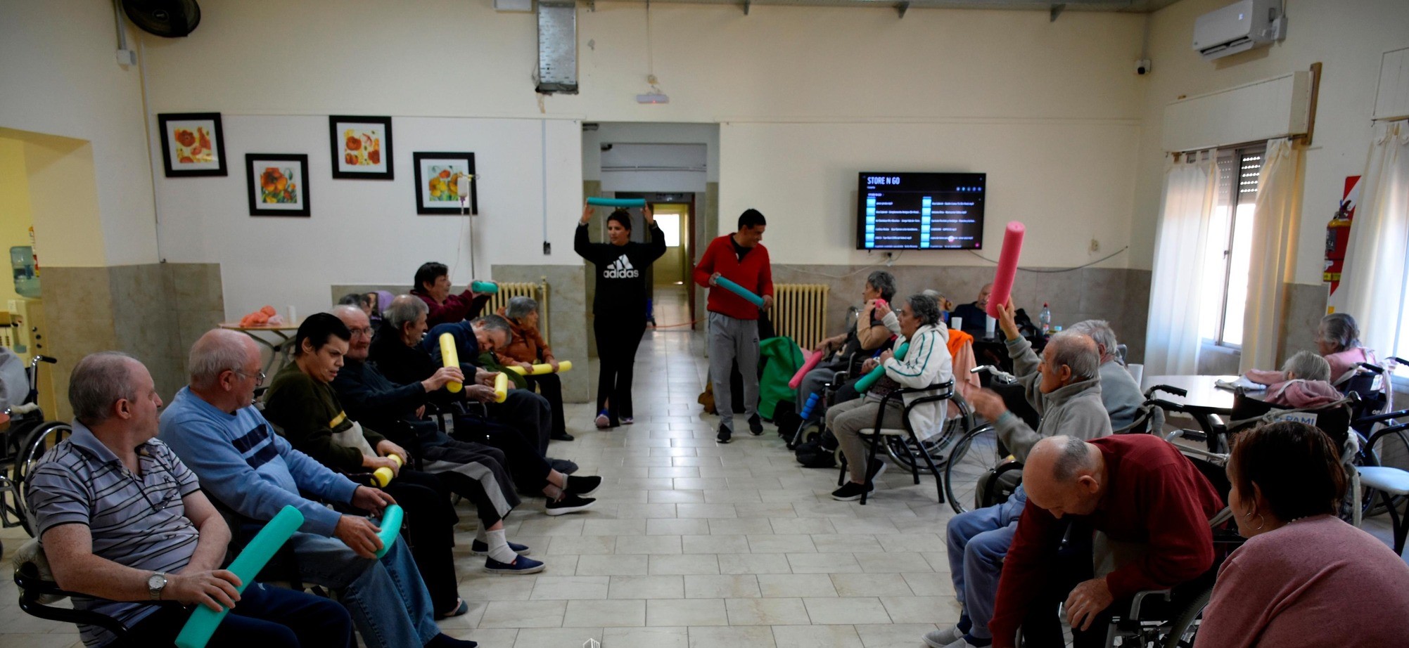  “El Remanso” impulsa talleres recreativos y de actividad física para sus residentes