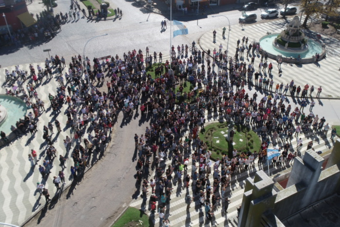  CLAMOR POR JUSTICIA: EMOTIVA MOVILIZACIÓN, TRAS LA MUERTE DE NAHUEL SNIDERO