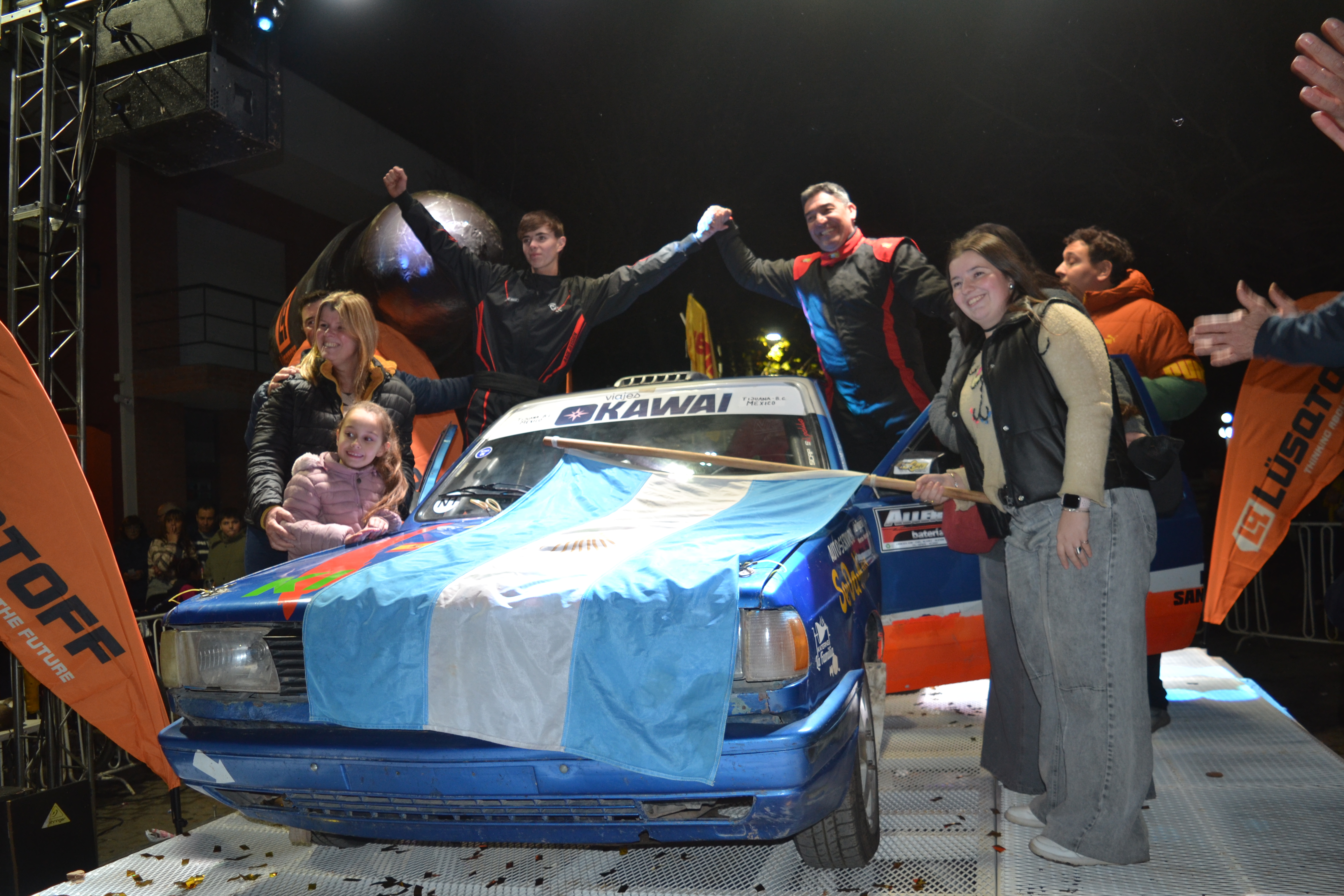 Con la largada simbólica, comenzó la 58ª edición del Rally Ciudad de Coronel Pringles