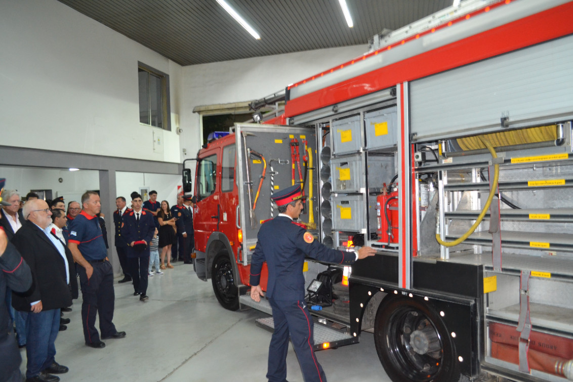 BOMBEROS VOLUNTARIOS: Una nueva unidad para enfrentar los desafíos del futuro