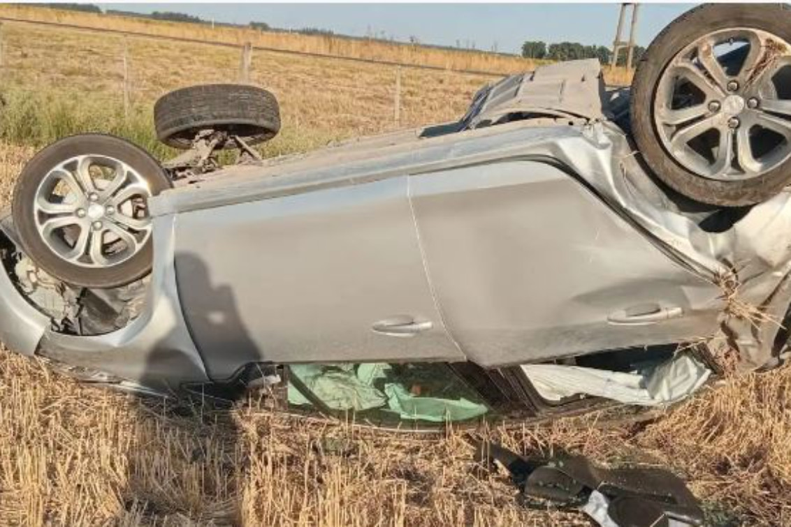 Un joven tresarroyense de 29 años murió tras un vuelco en la Ruta 73