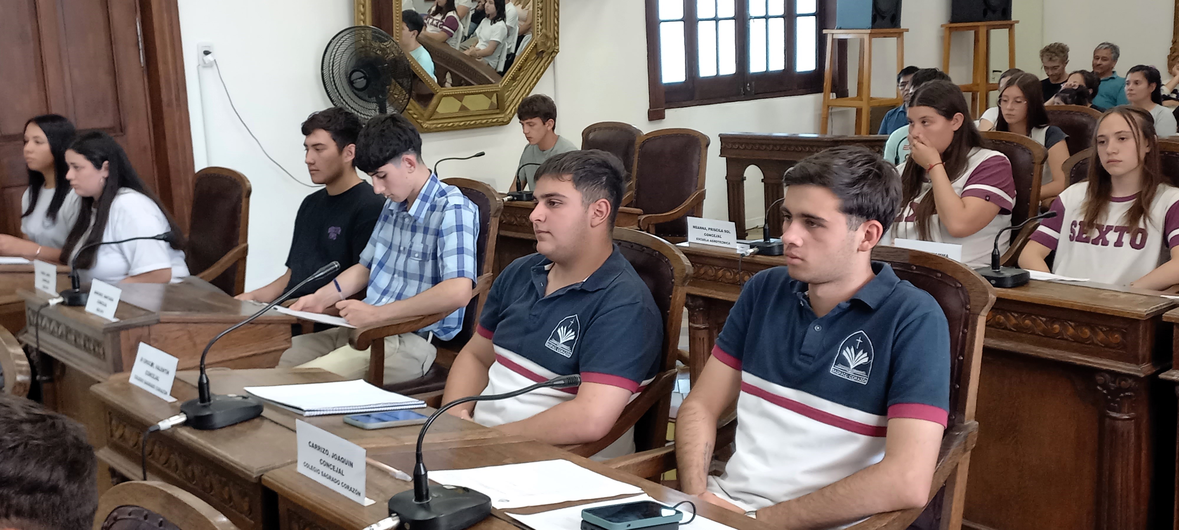 Convocan a estudiantes secundarios a participar del Concejo Deliberante Estudiantil