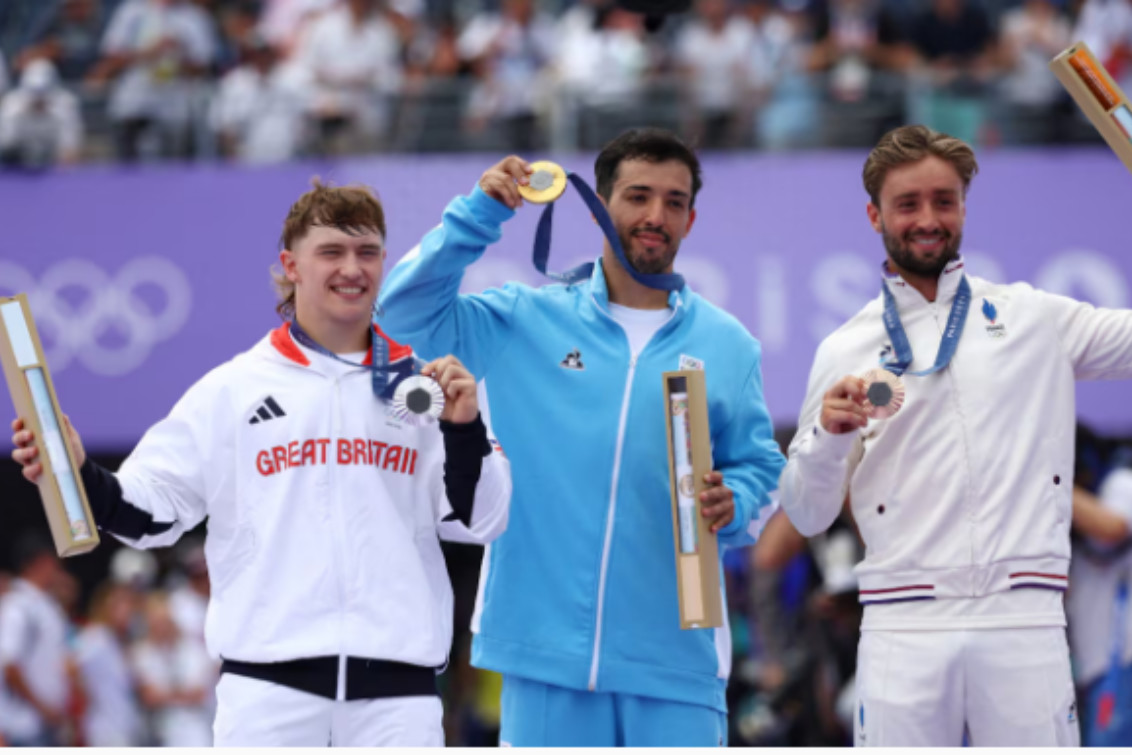  Primera medalla de oro para Argentina en París 2024: José el “Maligno” Torres se consagró en el BMX