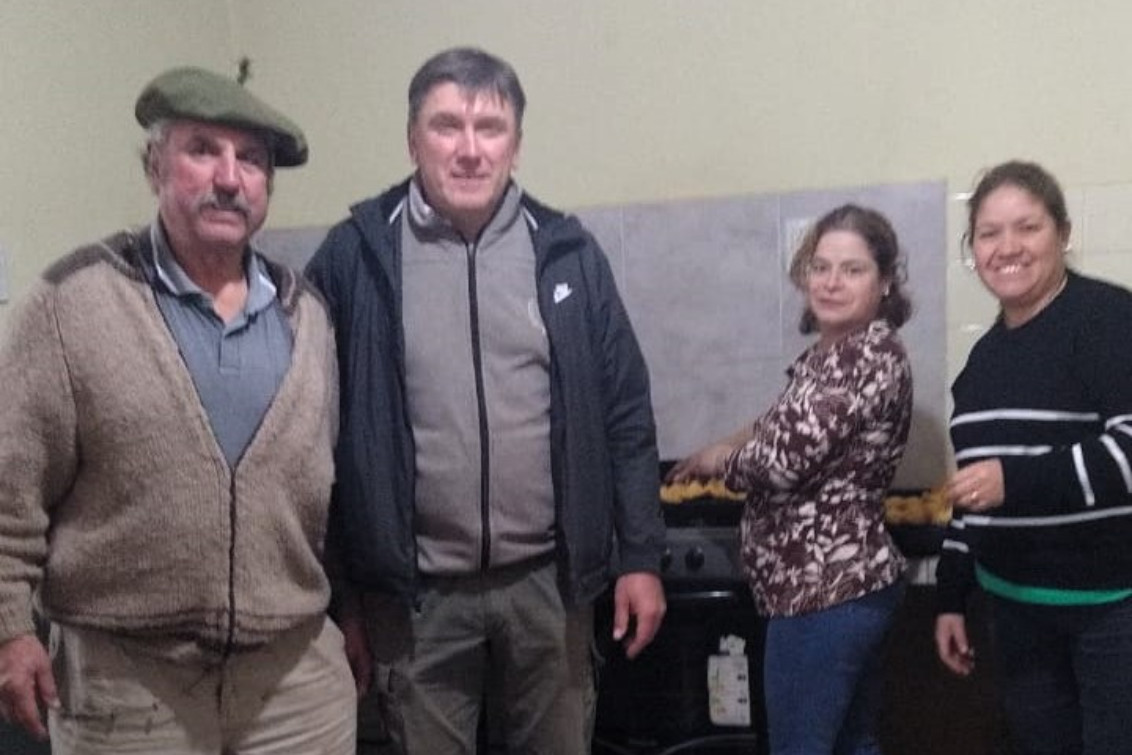  Chelforó reunió a la comunidad en un almuerzo solidario