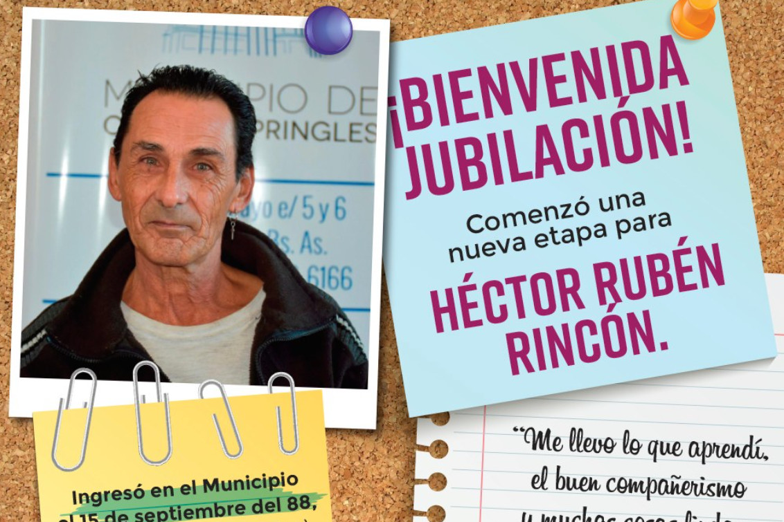   Comenzó una nueva etapa para Héctor Rubén Rincón