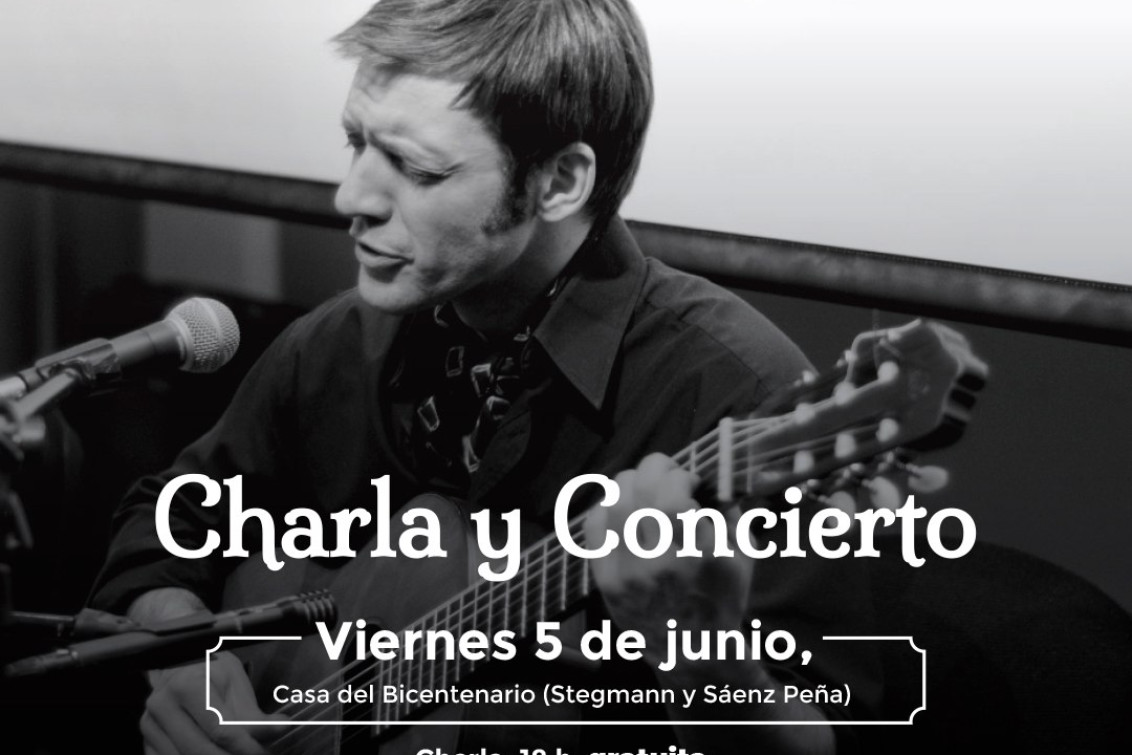  Martín Skrt llegará a Pringles con una charla y concierto sobre la música patagónica
