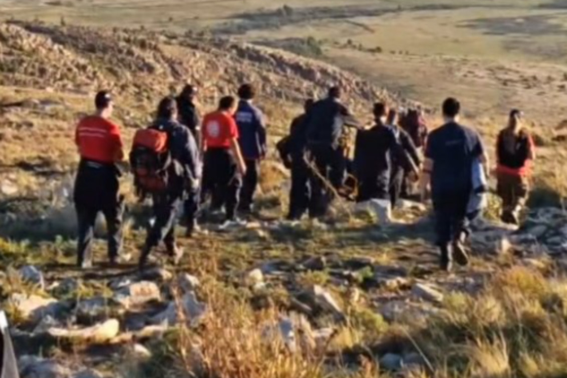 Rescataron a un turista en el Cerro Ventana