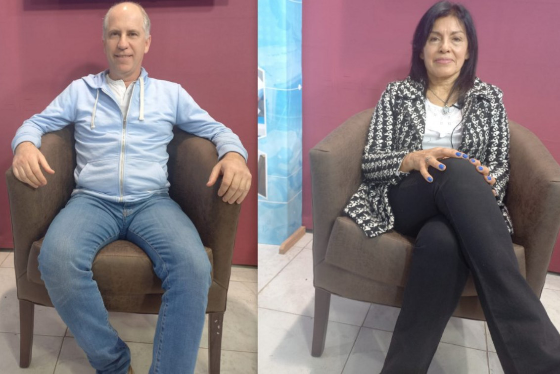  Lisandro Matzkin y Marita Soto en Camino a las Elecciones