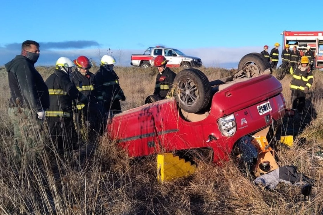 Ruta 85: Se conoció la identidad del fallecido en un vuelco
