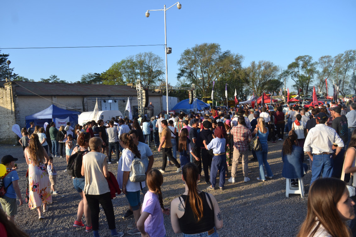 Se realizó la inauguración oficial de la Exposición Rural y el predio contó con una gran asistencia