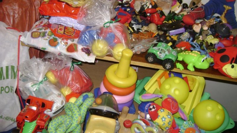  ¿Cuáles son las campañas que están realizando en Pringles para recolectar juguetes?