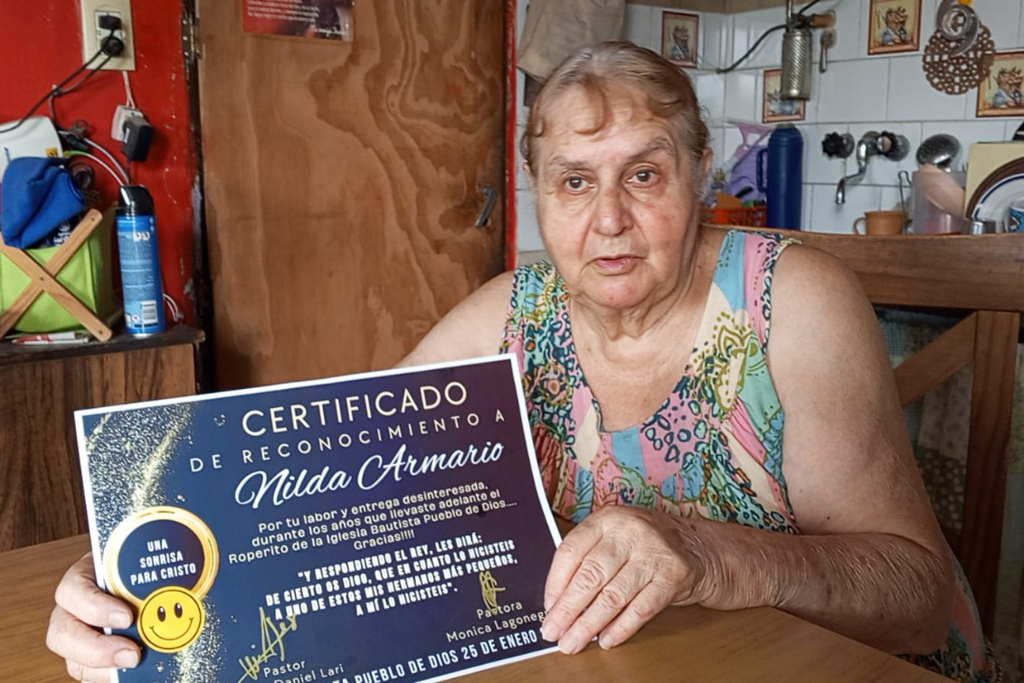  “Me costó mucho tomar la decisión, porque queda mi gente bella, sin mi ayuda”