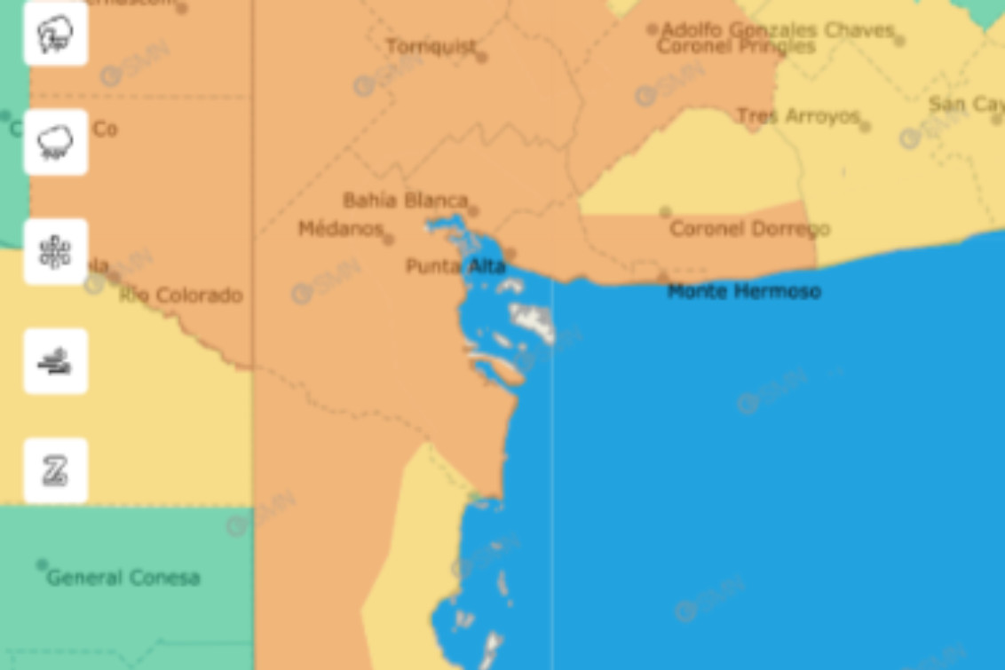  Se mantiene el alerta naranja por tormentas para la madrugada del viernes