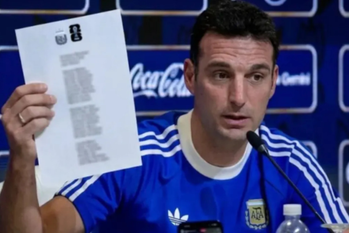 La lista de Scaloni para el Mundial: la AFA presentó los convocados con Messi, ausentes y sorpresas
